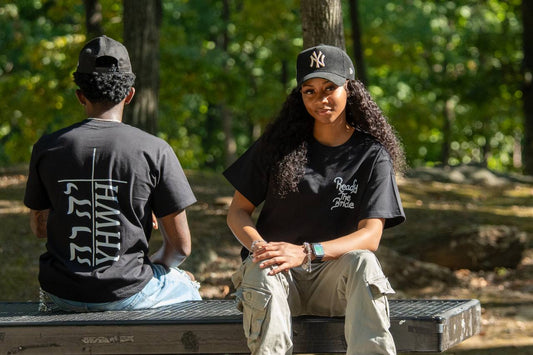 YHWH Hebrew Cross Tee